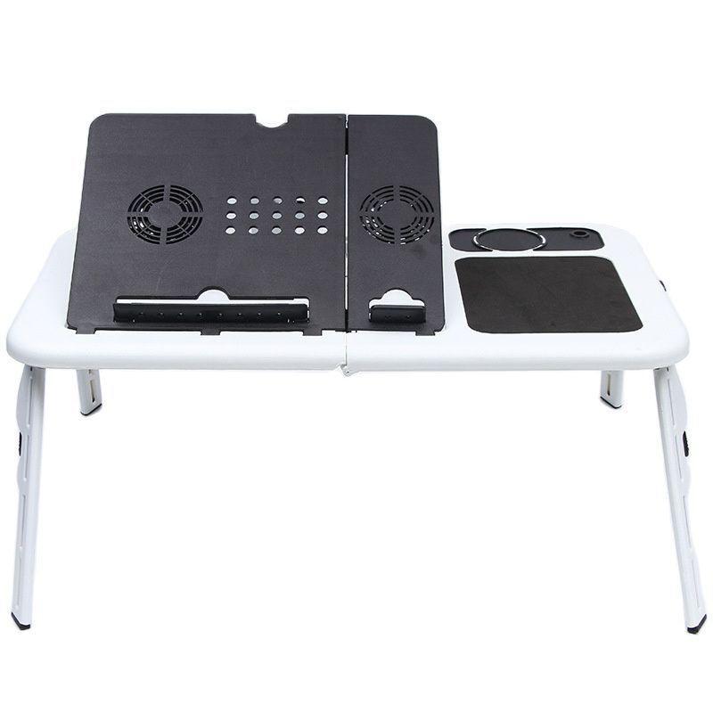 Laptop desk Multifunctional notebook computer table stand-type folding computer table USB cooling bed notebook computer stand