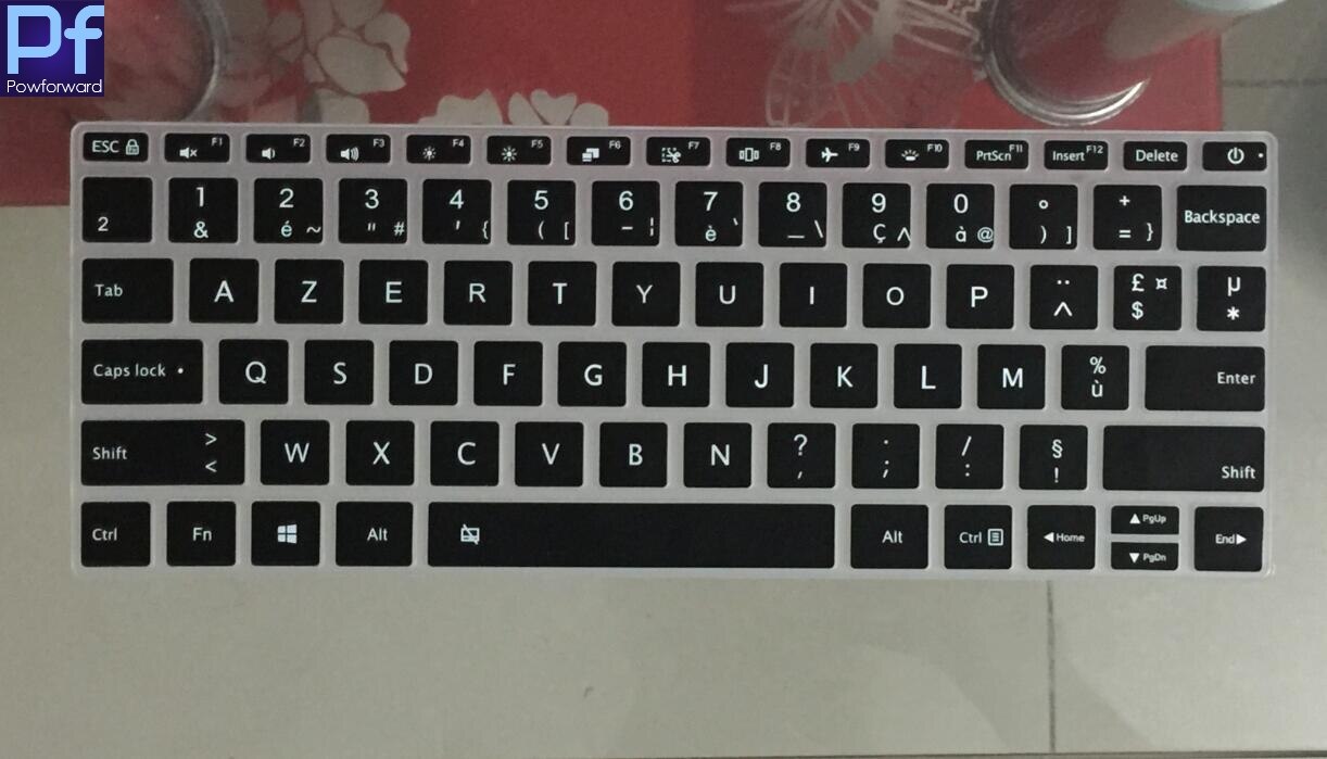 Clavier français azerty Silicone clavier couverture peau protecteur pour Xiao mi ordinateur portable Pro 15 15.6 Air 13 13.3 12 12.5 Franch