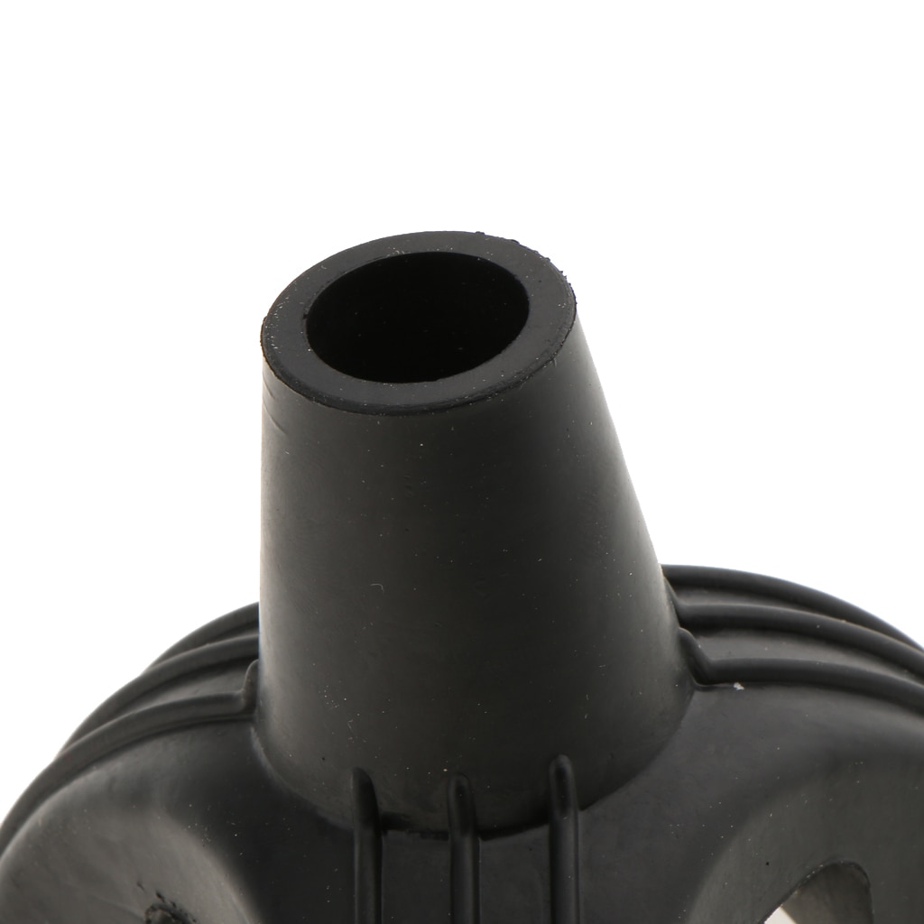 Durable Black 19mm Rubber Cane Replacement Tip Walking Stick End Crutch Feet