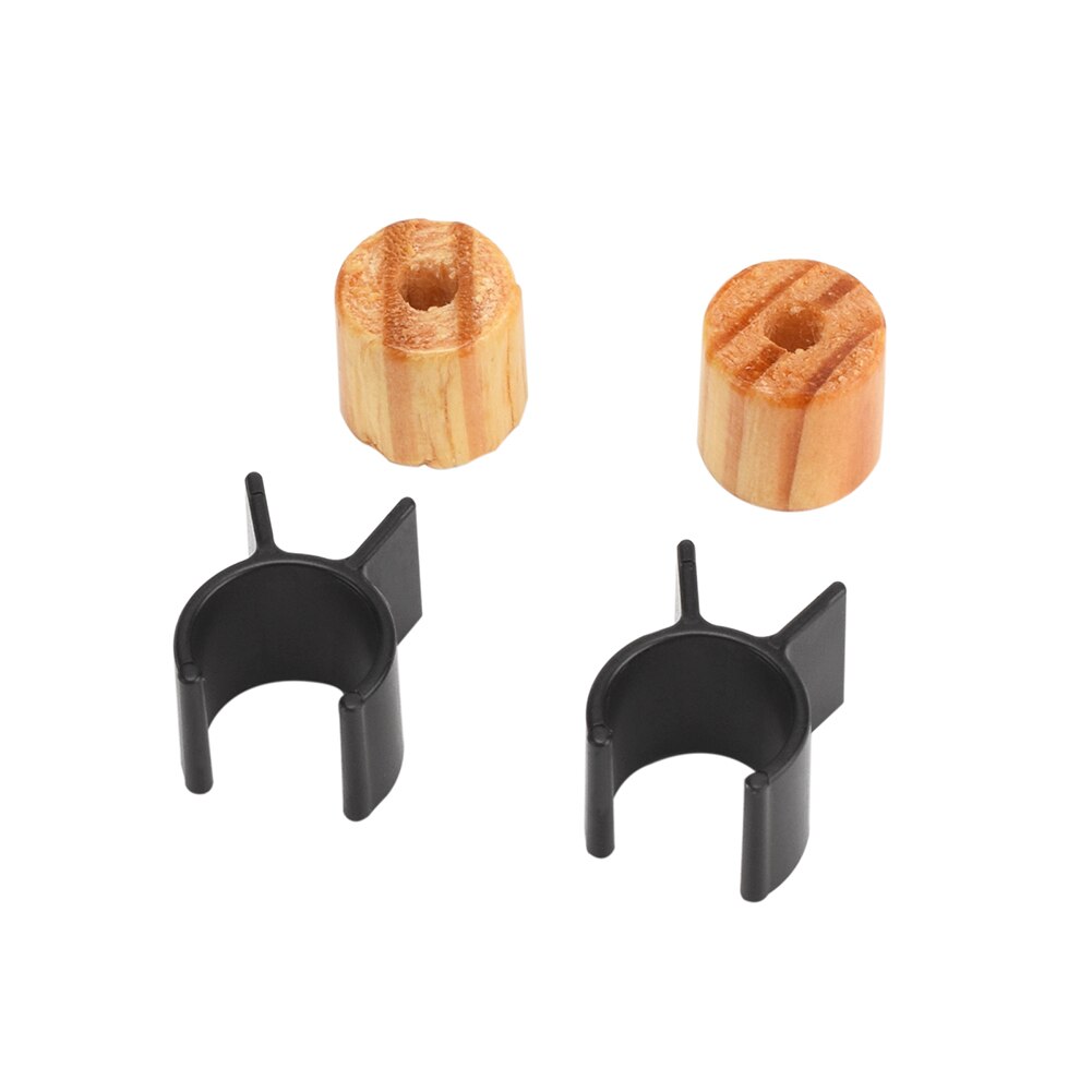 2pcs Men Mustache Curler Roller Wooden Silicone Handle Beard Curling Shaping Styling Tools Salon Mustache Curling Accessories