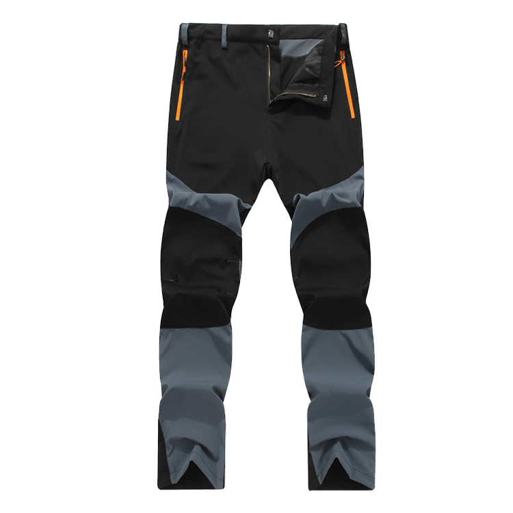 Aeslech Pantalon Cargo Garçon Léger Randonnée - Quick Dry Outdoor Avec Poches Multiples