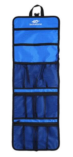 Outdoor bergbeklimmen rotsklimmen veiligheidsharnas haak/touw tas snelspan opbergtas boomklimuitrusting wanduitrusting: Blauw