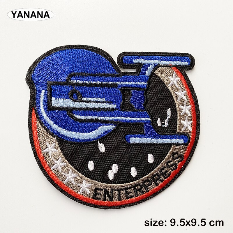 Ruimte Shuttle Astronaut Ijzer Op Flarden Kleding Geborduurde Naaien Applique Logo Patch Streep Badges Voor Kleding Tas: 5