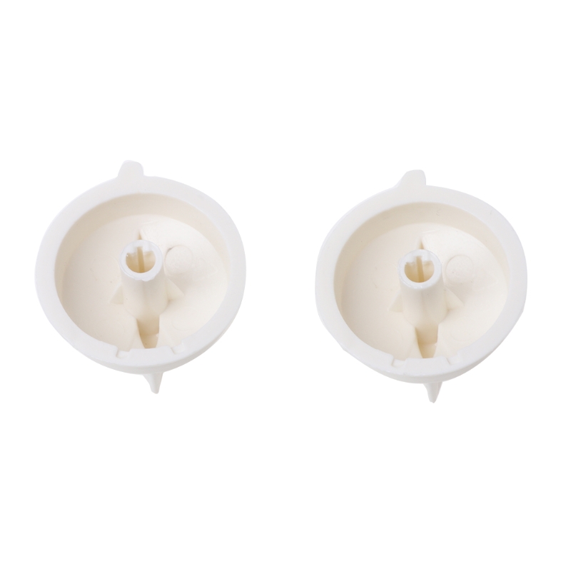 Botón giratorio para horno microondas, interruptor de Control de plástico para Media Universal, 2 uds.