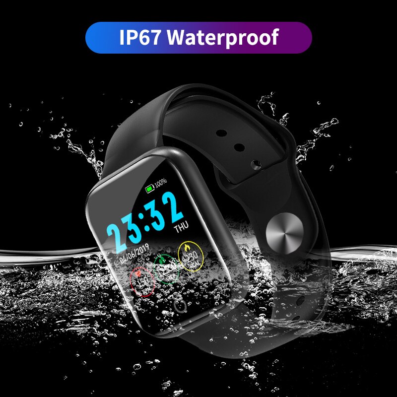 Bluetooth Smart Horloge Gsm Bloeddruk Sport Mannen Temperd Glas Fitness Tracker Polsband Waterdicht Voor Running Handleiding