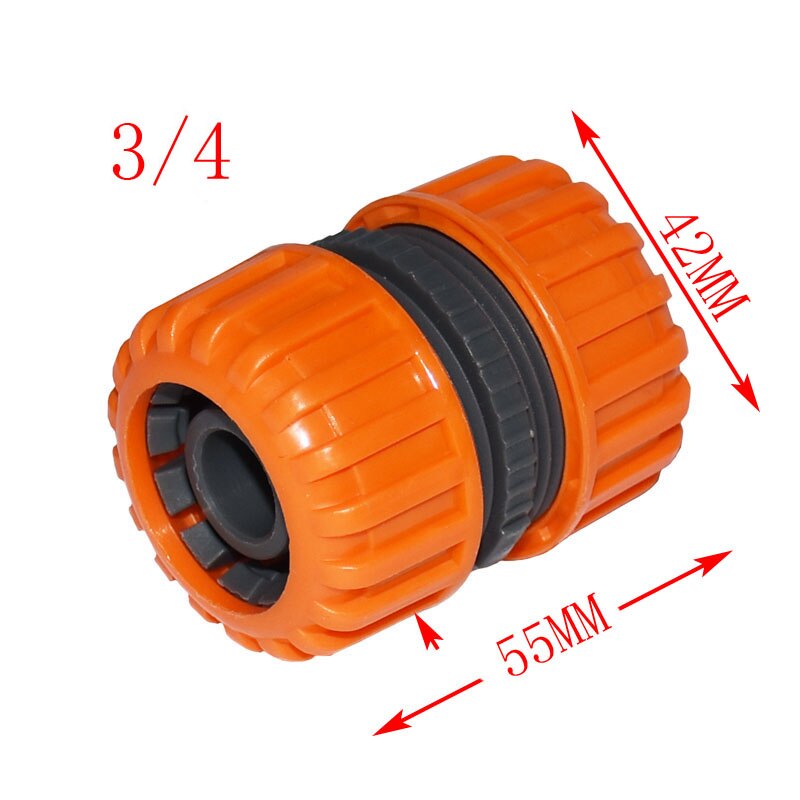 Wxrwxy hageslange reparasjon skjøtestykke 3/4 hage skjøter 1 " reparasjon skjøter kobling 1/2 slange kobling 2 stk