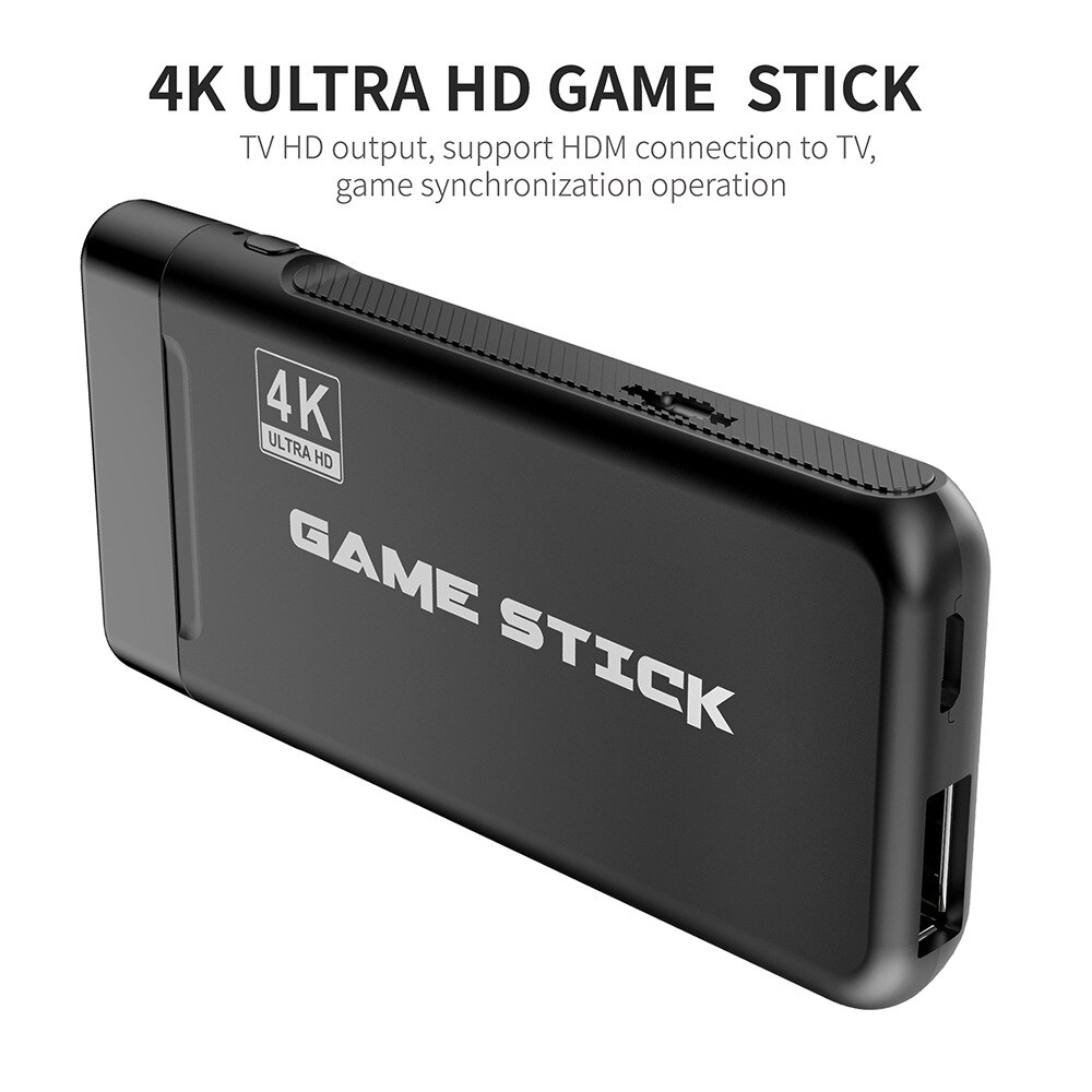 Consola inalámbrica 4K 2,4G, consola de videojuegos clásica, 8 bits, minicontrolador Retro, salida HDMI, reproductor Dual, 3000 juegos