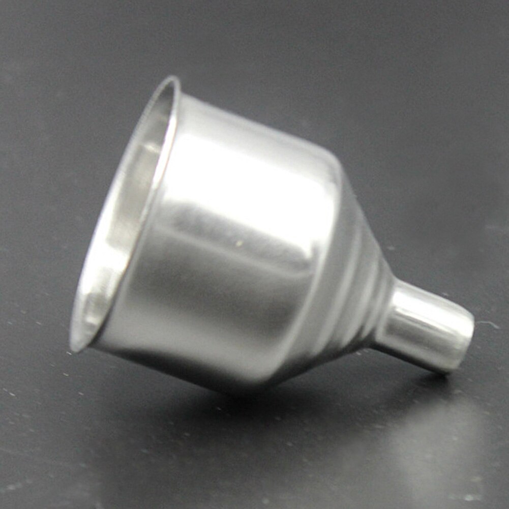 Stainless Steel Wine Funnel Hip Flask Funnel Small Stainless Steel 38mm Funnel Mini Flagon Funnel Kitchen Bar Tool