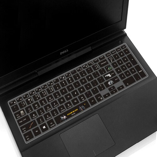 Protection du clavier pour Dell G3 3579 3590 Magazine de voyage 7000 G7 G5 Cahier 7559 Clavier Film de Protection 5577 Couverture de clavier: type2
