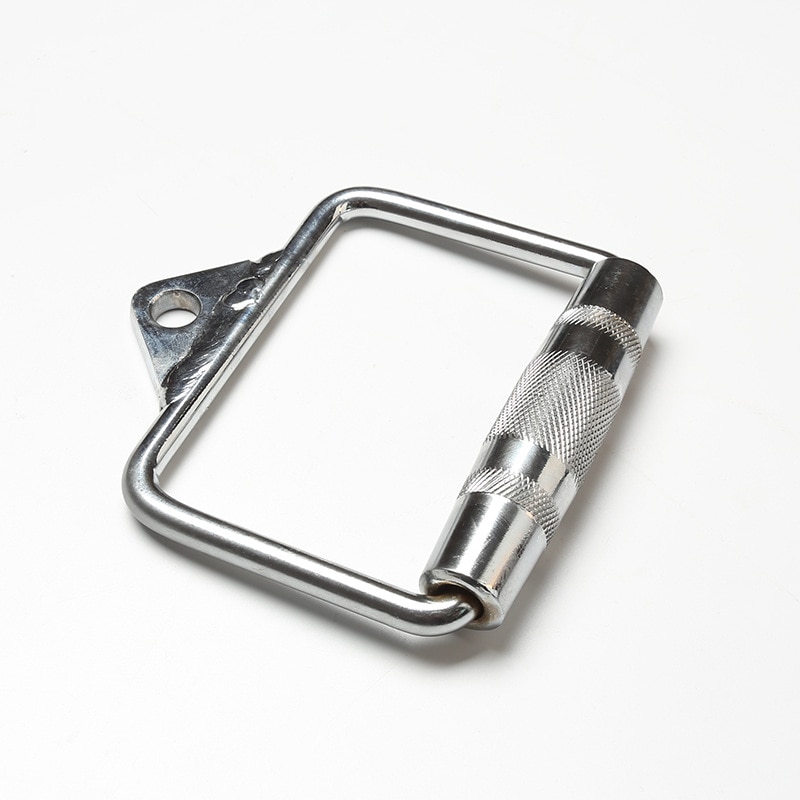 LAT Pull Down Bar Fitness Home Gym Pulley Cable Machines Attachment Pull Down D-Handle Weight Lifting Rowing Workout 10A009