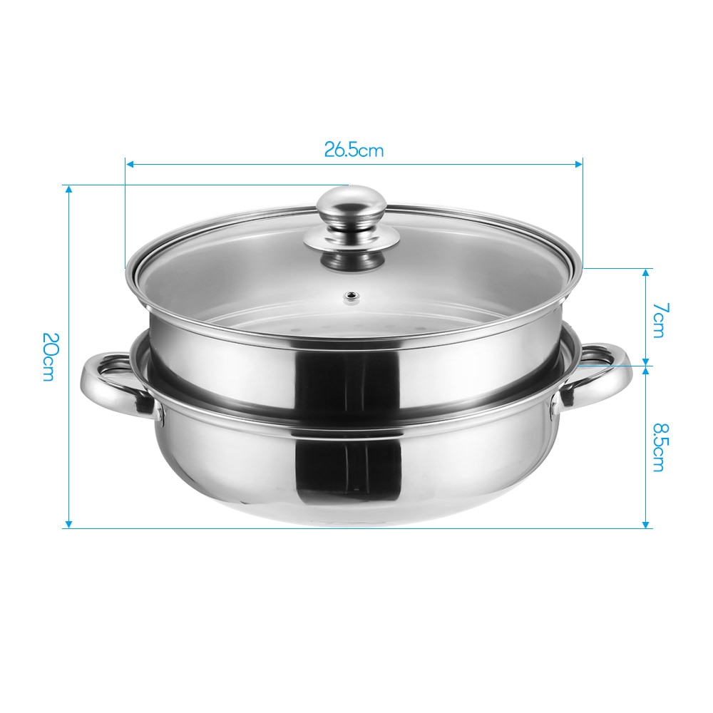 Multifunction Soup Steam Pot Universal Cooking Pot... – Grandado