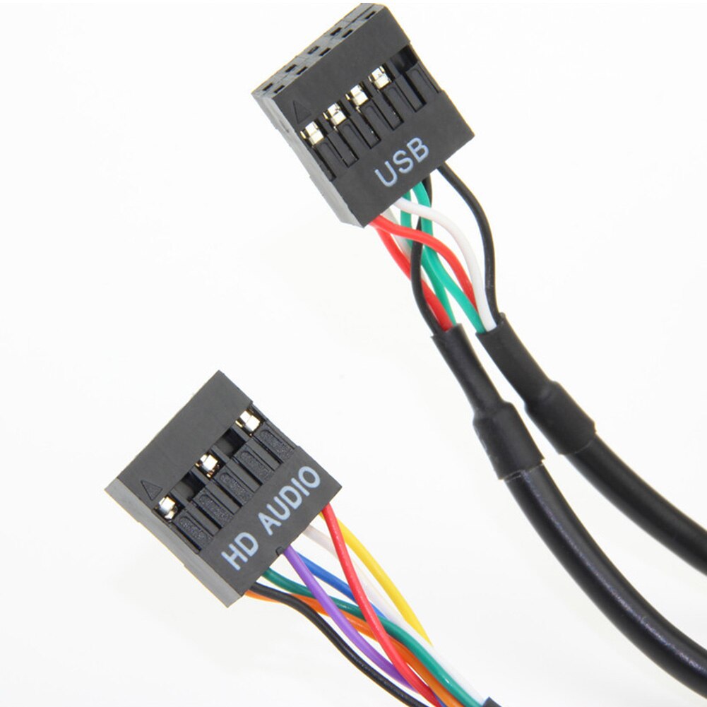 USB 3.0 2 Port 3.5in Multifunction Metal Microphone Input Adapter Front Panel Floppy Bay High Speed Open Plug And Play Hub