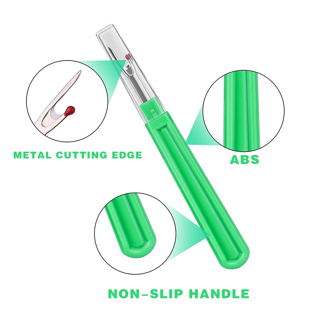 3/6/9Pcs Sewing Seam Ripper Thread Seam Remover Stitch Unpicker Thread Cutter Tool for Sewing Needlework Trimming Scissors Tool