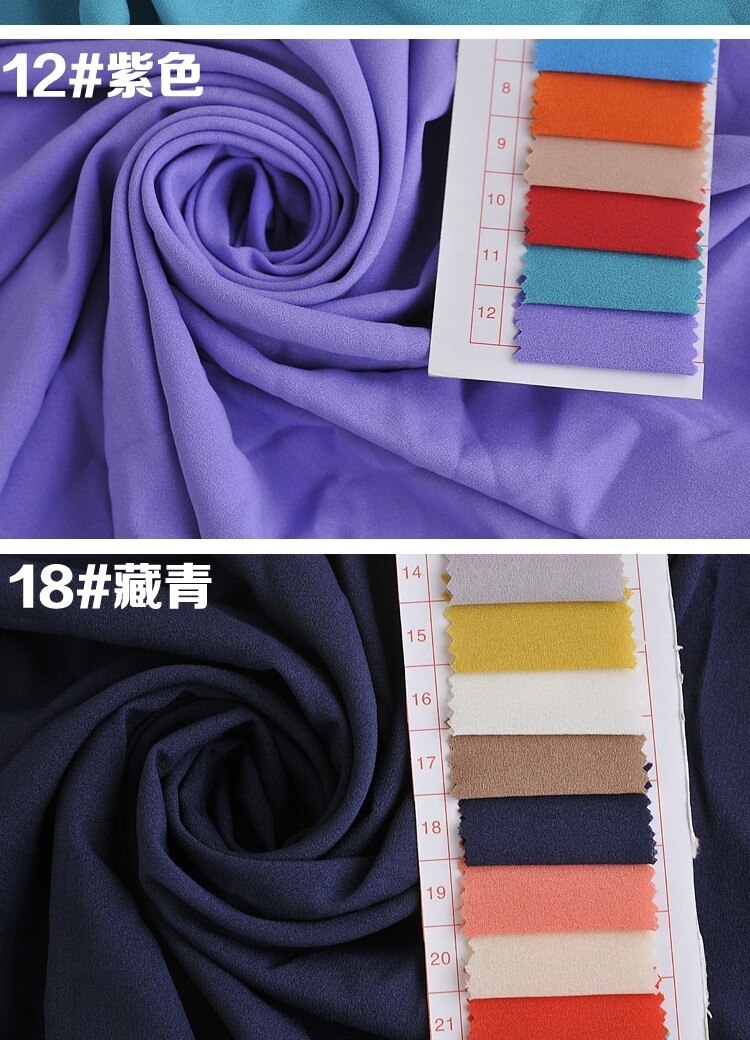55 farben Chiffon stoff weich hängt auch nicht transparent für kleid futter tuch trouses Material 100d hochzeit diy näHenne