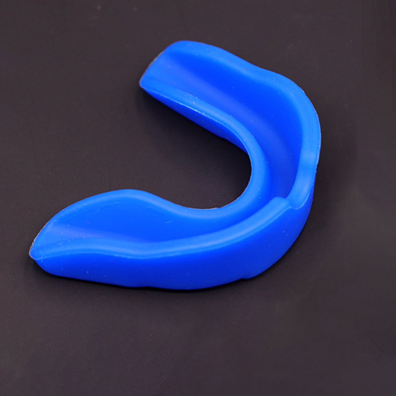 Protège-bouche de Sport, Protection Anti-molaire, pour boxe, Sanda, karaté, Taekwondo, combat, basket-ball, Football: Blue no Box