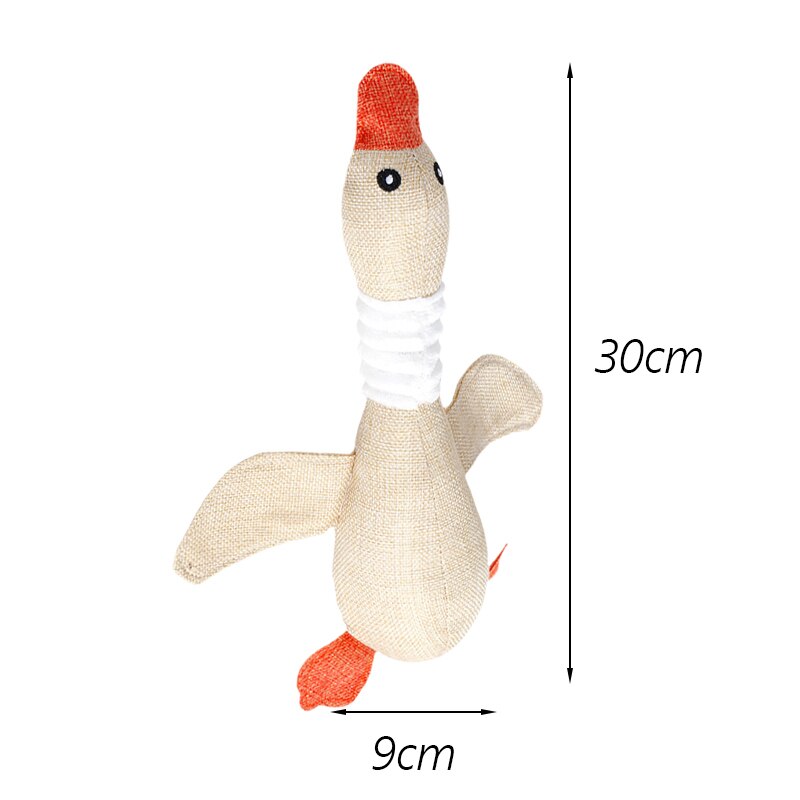 Teeth Cleaning Pet Dog Chew Toys for Small Medium Dogs French Bulldog Pug Squeaky Puppy Cat Plush Toy masoctas Shop Accessorios: Beige Dayan