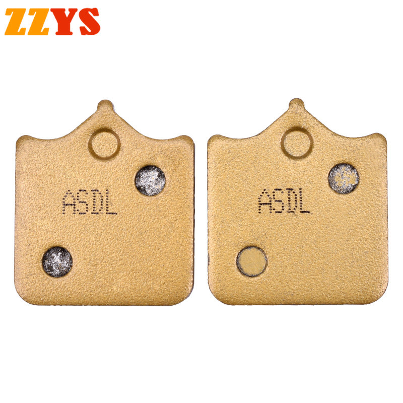 Pastiglie freno anteriori moto per BREMBO 20 7850 / 20 8343 11/21 o 35/45 - 4 pistoni P4/34 / @ 65mm 100mm Spaziatura 65mm 4 impostato di pastiglie