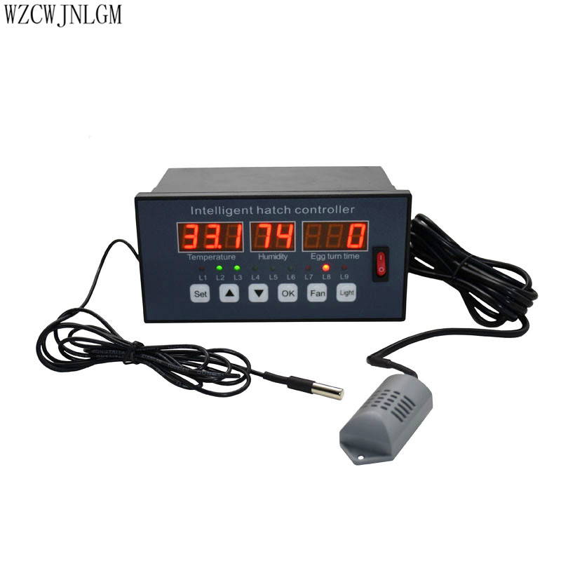 Sistema de control de incubadora de huevos multifunción, 1 XM-16, controlador automático e interruptor de ventilador, 1 Uds.