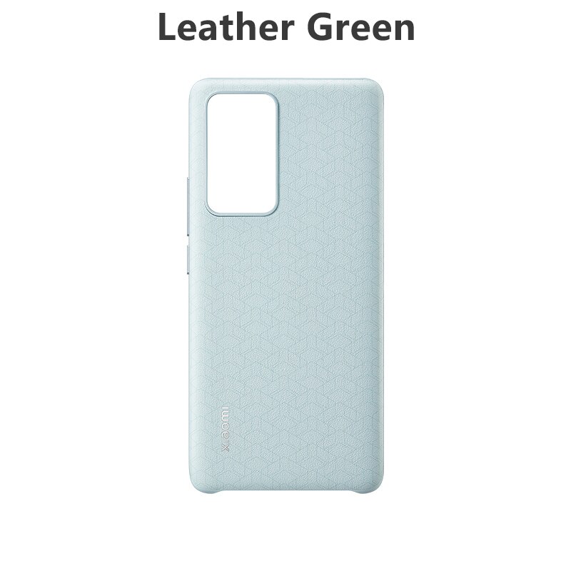 Officiële Xiaomi Mi 12 Pro Siliconen Case Huidvriendelijke Zachte Lijm Pu Back Cover Leather Imitatie Beschermende Voor Xiaomi mi 12 Pro: Leather Green