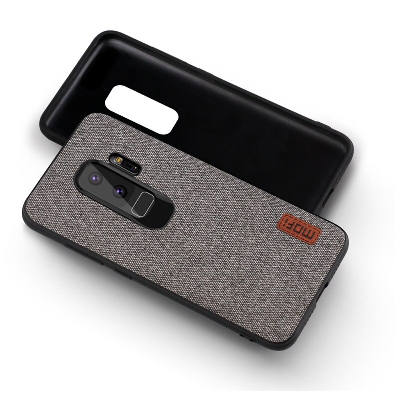 S9 plus case voor samsung s9 case cover shockproof mannen bedrijf achterkant voor samsung galaxy s9 plus case capa galaxy s9 + gevallen: for Samsung S9 plus / gray