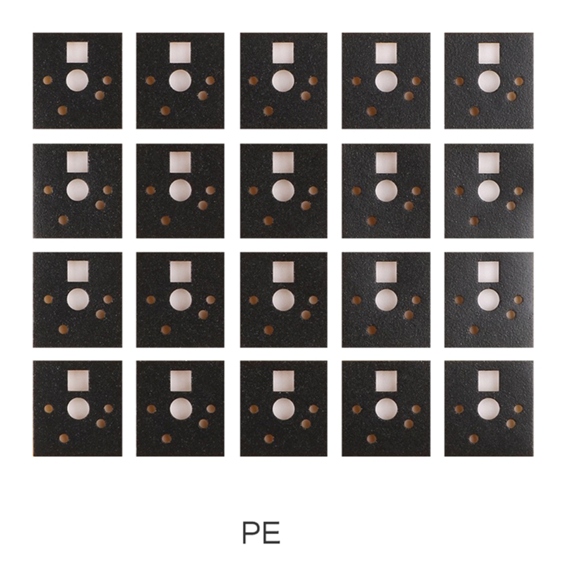 Mechanische Tastatur Welle Underpad Heißer Stecker Schalter Dichtung Film PORON EVA PE Material Einstellen Das Große Tasten 120 teile/paket: 13AC800961-B