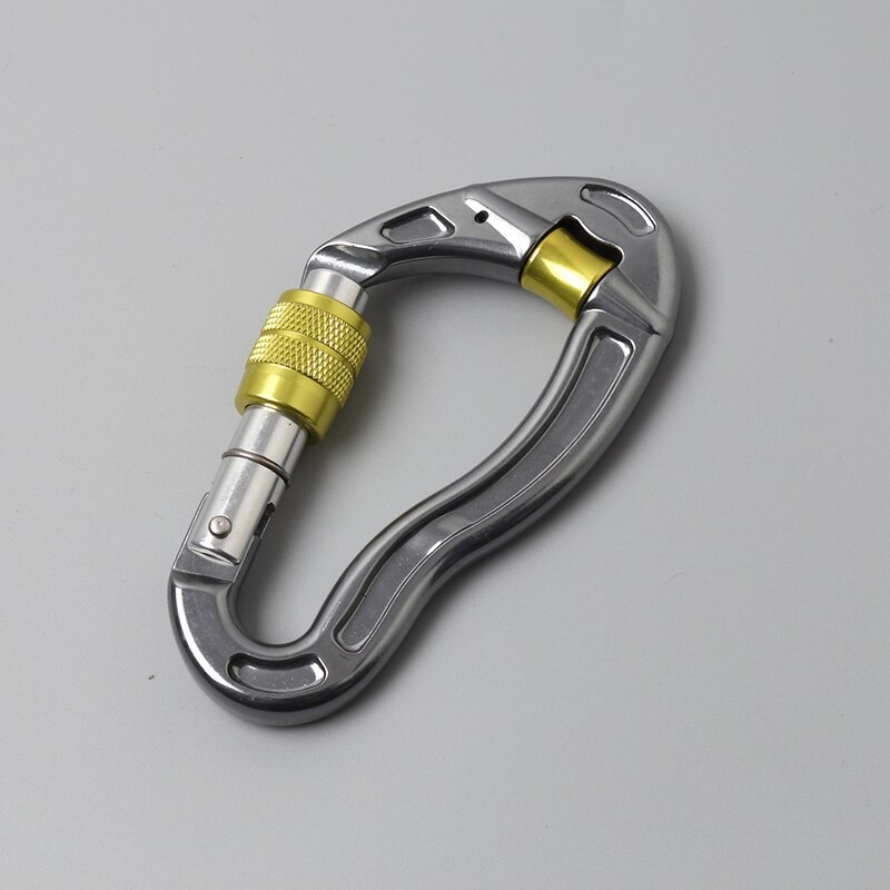 Outdoor Mountaineering Main Lock Buckle Rock Climbing Buckle Wear Rope Pulley Rescue Fire Main Lock