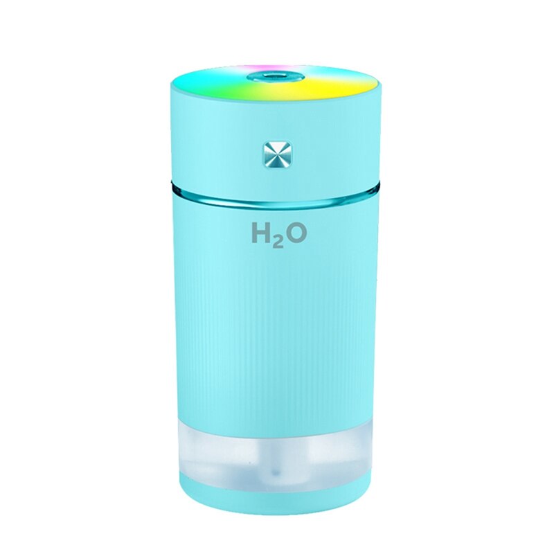 240ml usb mini bärbar bil interiör luftfuktare eliminera statisk elektricitet tyst luft ren mist maker renare aromaterapi: Bl