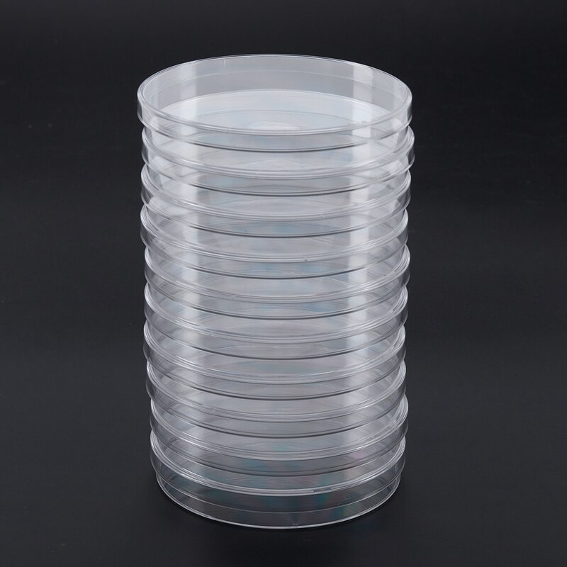 plastic Petri Dish 90 x15mm, Sterile, Pack of 10