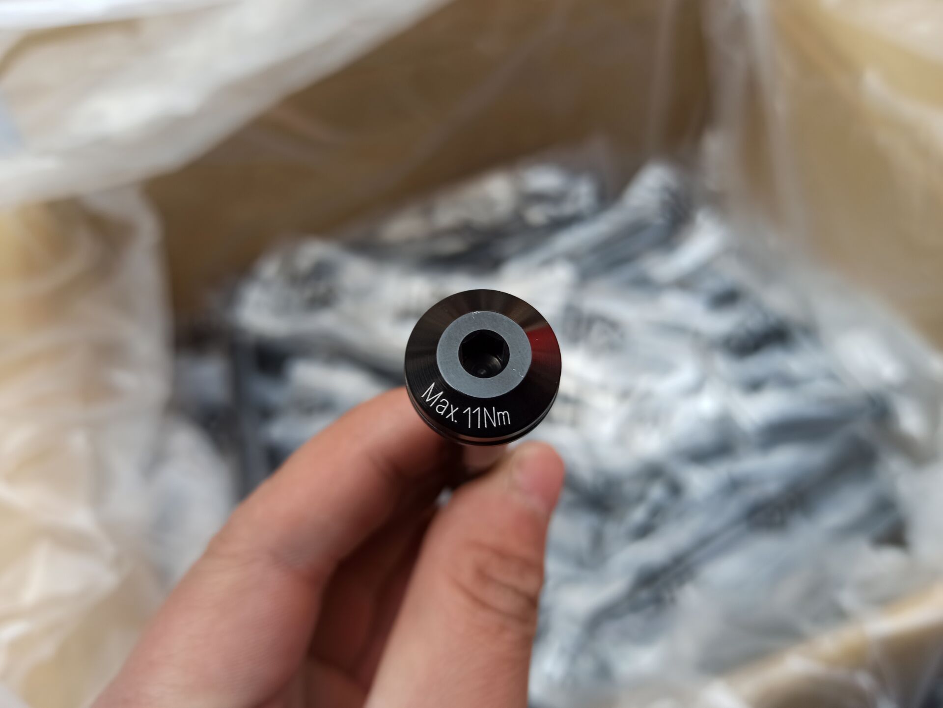 Bicycle Rear Thru Axle M12 x P1.75 174mm Length Skewer