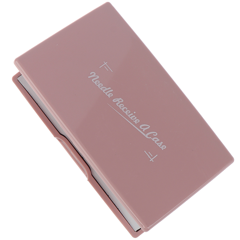 Bærbar magnetisk nåleholder nålepude korssting syning strikkepind nål opbevaringsholder etui organiser container værktøj