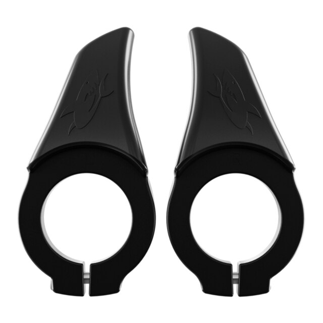 1 Pair Bicycle Handlebar Small Auxiliary Handlebar End Bike Handle Bar Ends Fit for Road Bike Mountain Bicycle Accessories: Black