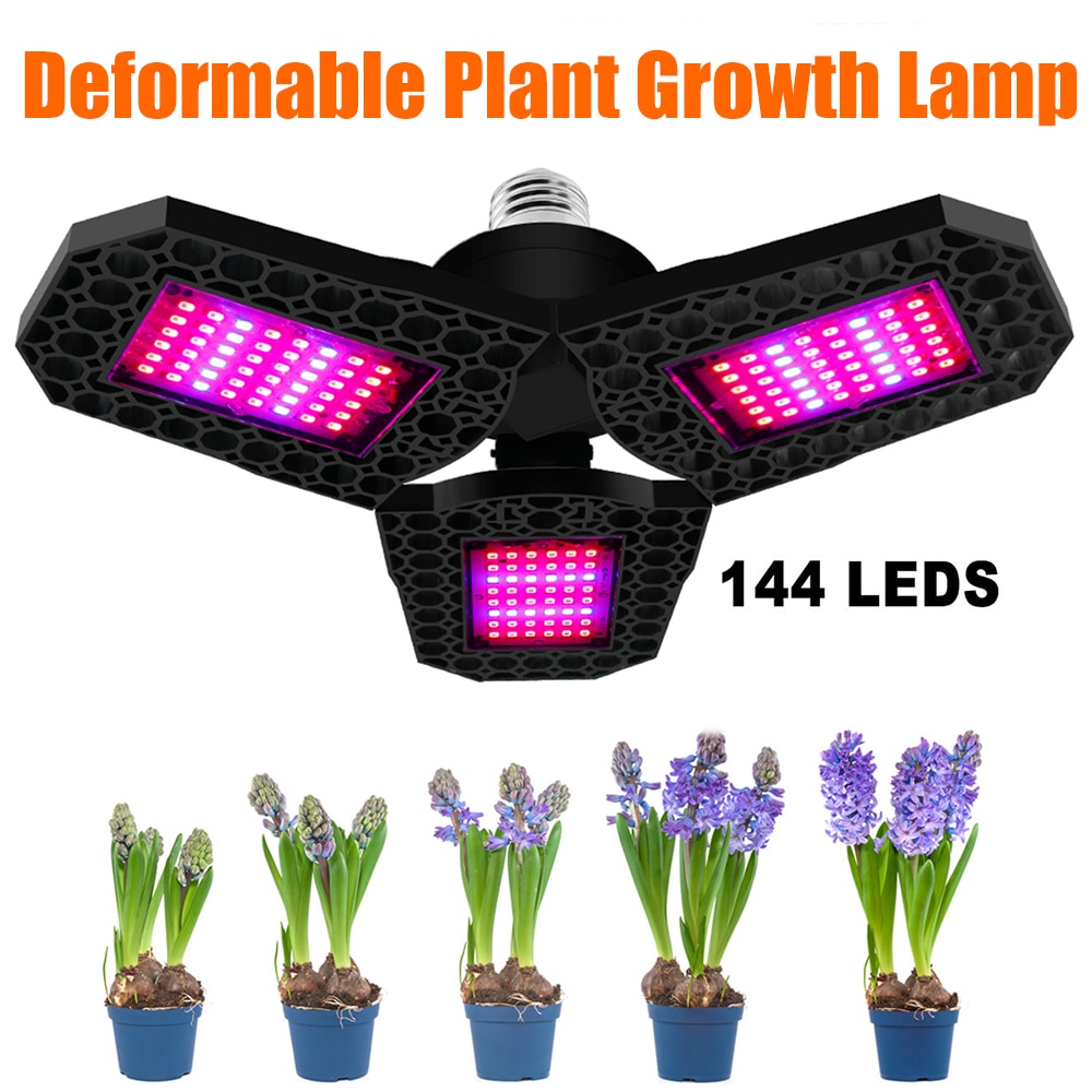 Vervormbare Led Plant Groei Lamp 360 Alle Ronde E27 E26 Led Kweeklampen Voor Volledige Spectrum Uv Lamp Plant Indoor bloem Zaailing