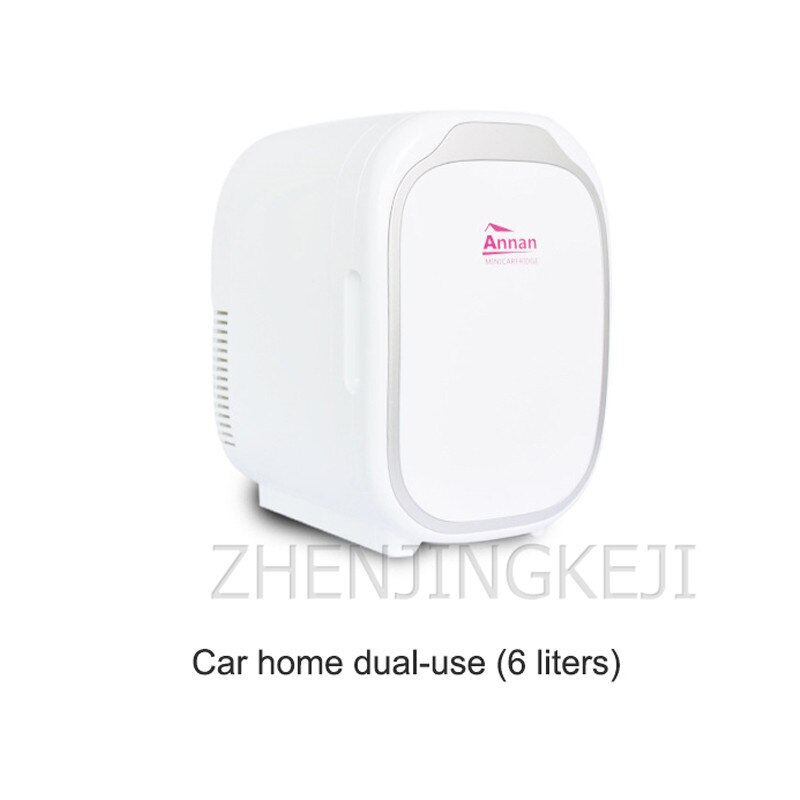 6L Vehicle Small Fridge Refrigerator Home Household Appliances Frozen Home Appliance Heating And Cooling Tools Tool: Car home dual-use