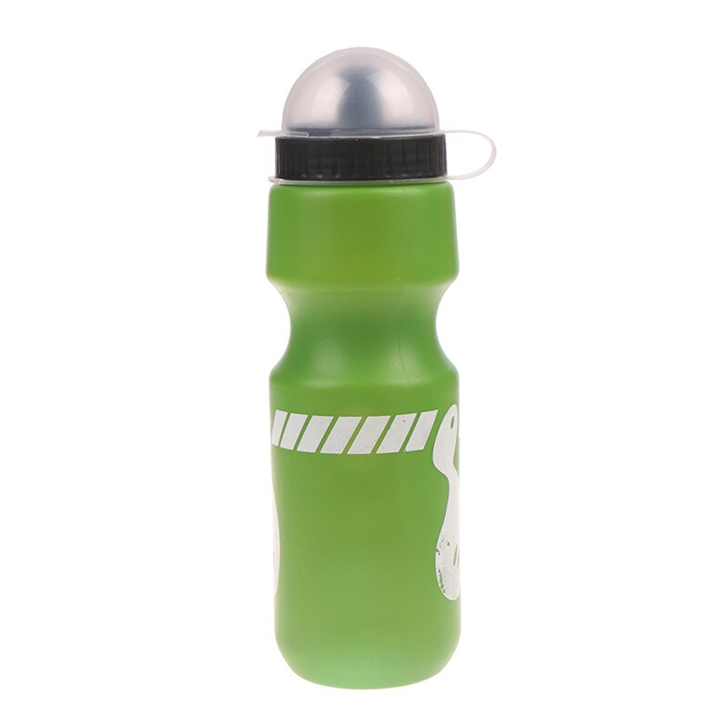 750Ml Mountainbike Fiets Water Drink Fles Buitensporten Plastic Draagbare Ketel Water Fles Drinkware: green