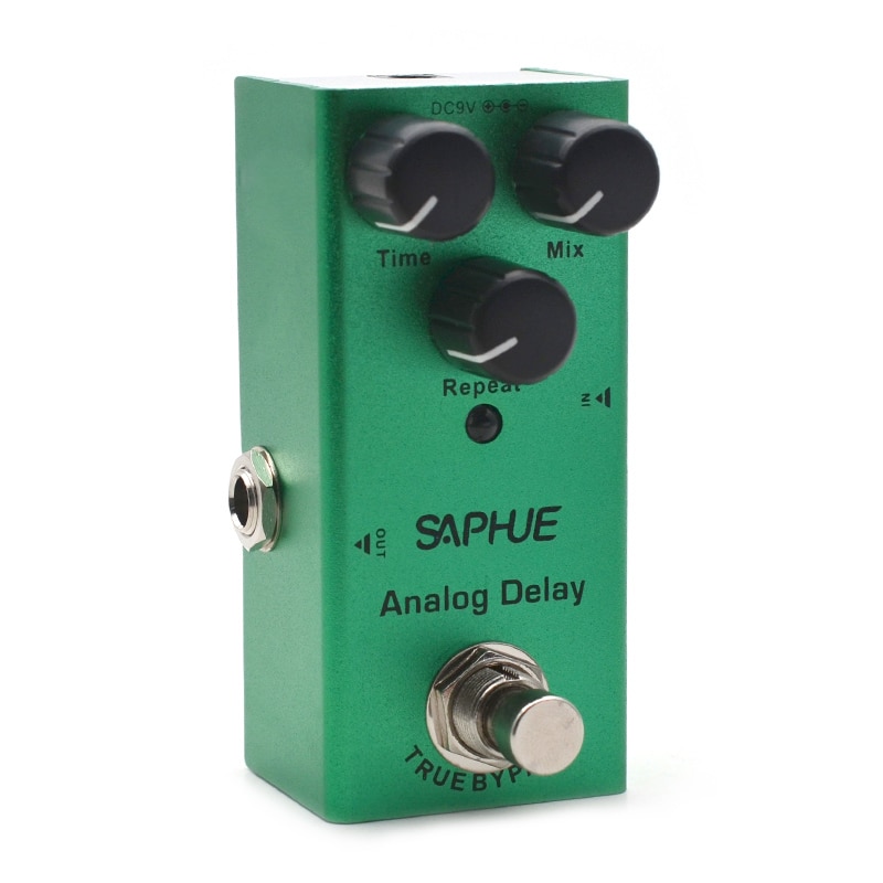 SAPHUE Electric Guitar Pedal Vintage Overdrive/Distortion Crunch/Distortion/US Dream/Classic Chorus/Vintage Phase/Digital Delay: Analog Delay