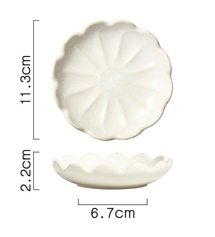 Japanese-style Kiln Change Ceramics Dish Sauce Dish Pot Sauce Dish Home Kitchen Tableware: B3