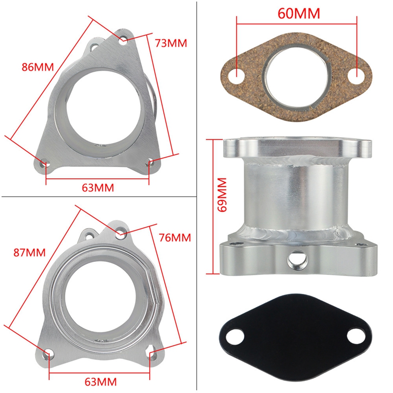 EGR Delete Kit for Golf Mk5 2.0Tdi,Also Fit for Skoda 2.0Tdi EGR VALVE VR-EGR03