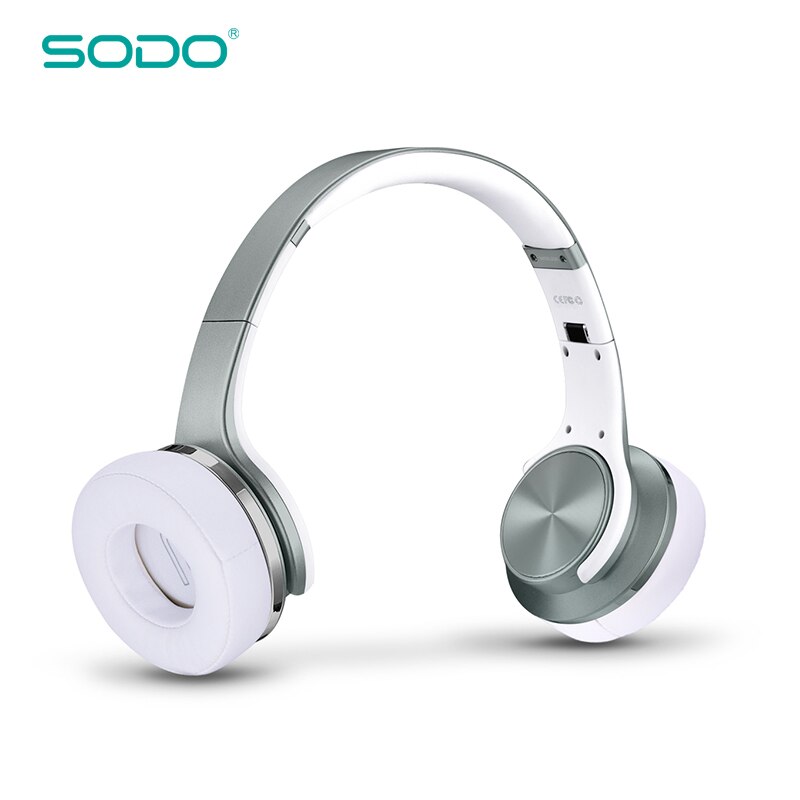 SODO MH5 – casque d'écoute Bluetooth sans fil, confortable, 2 en 1, haut-parleur à torsion, avec Microphone, pour PC et Mobile, Original
