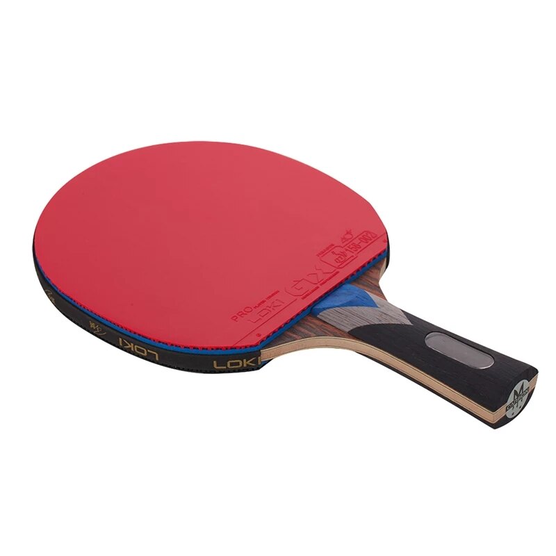 LOKI M Series Star Table Tennis Racket Carbon Blade with Rubber Ping Pong Bat Advanced Ping Pong Rackets for Fast Attack Arc