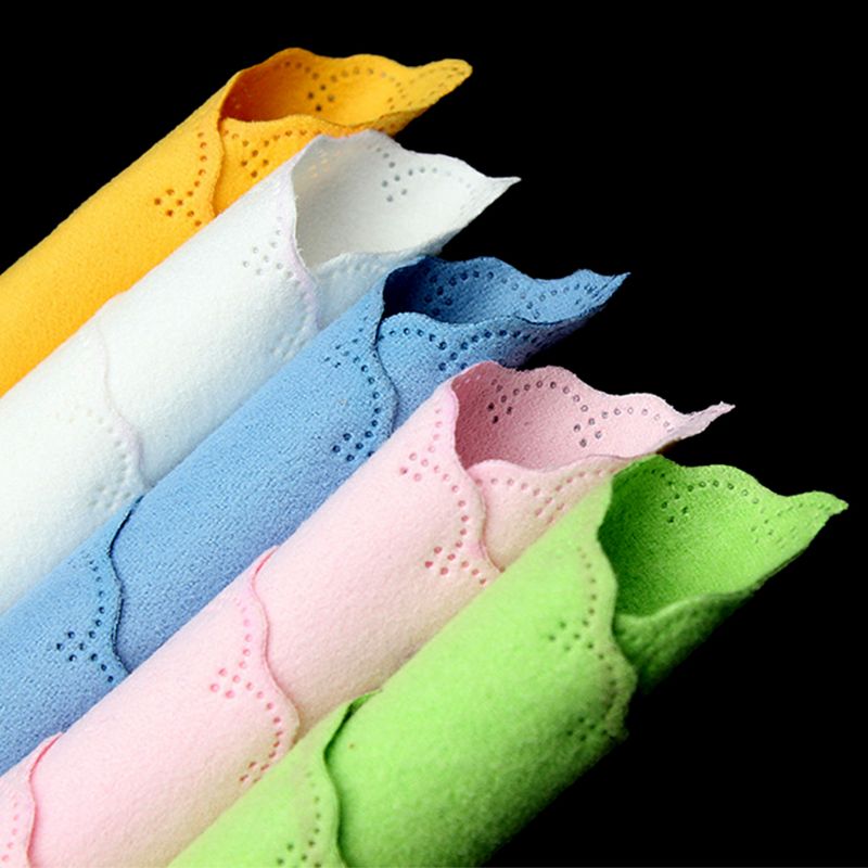 5Pcs Microfiber Cleaning Polijsten Polish Doek Voor Muziekinstrument Gitaar Viool Piano Klarinet Trompet Sax Universele