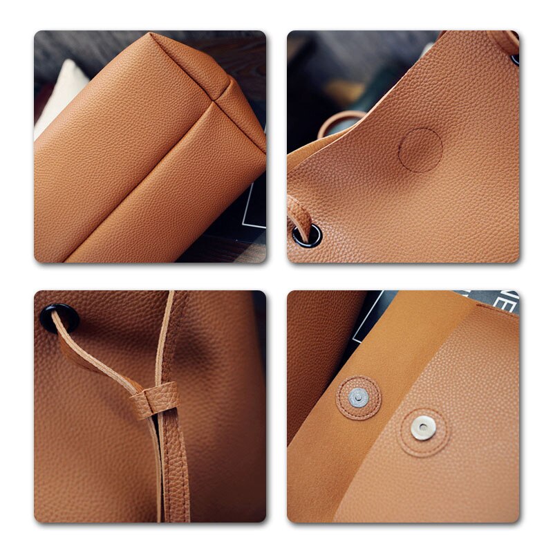 Femmes dame Composite sac à bandoulière sac à main grande capacité PU Durable pour voyage SER88