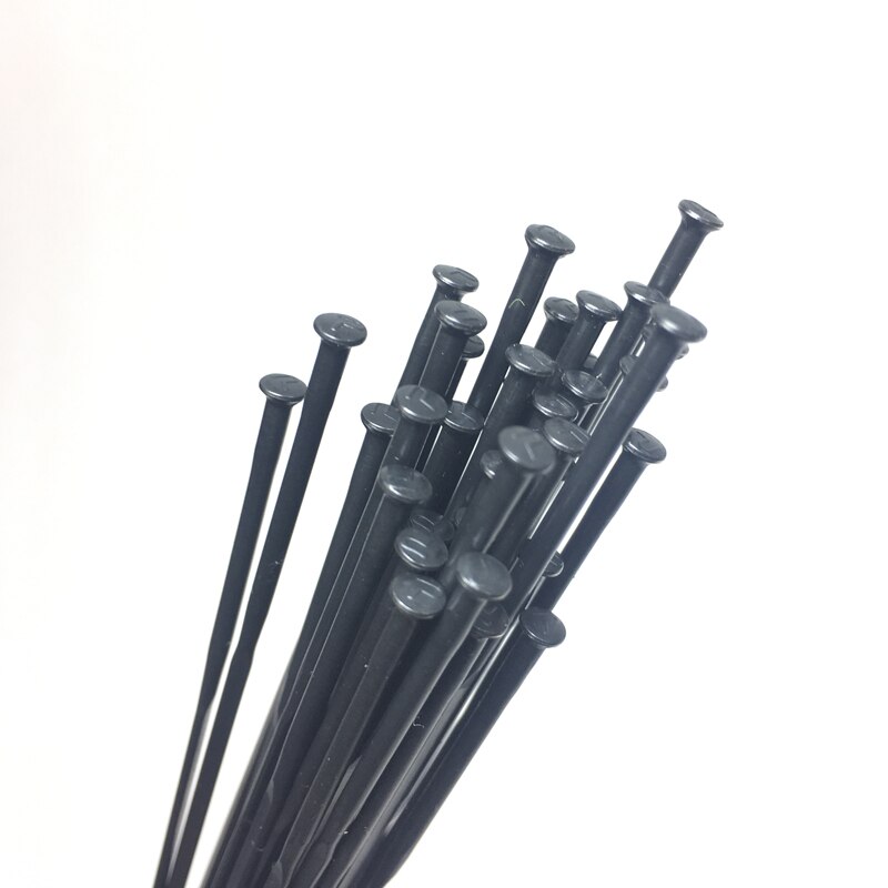 Super Light Pillar PSR Aero X-TRA 1420 Straight Pull Gauge 14 Black Straight Head Spokes with free alloy nipples