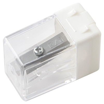 MUJI Mini Pencil Sharpener White Japan