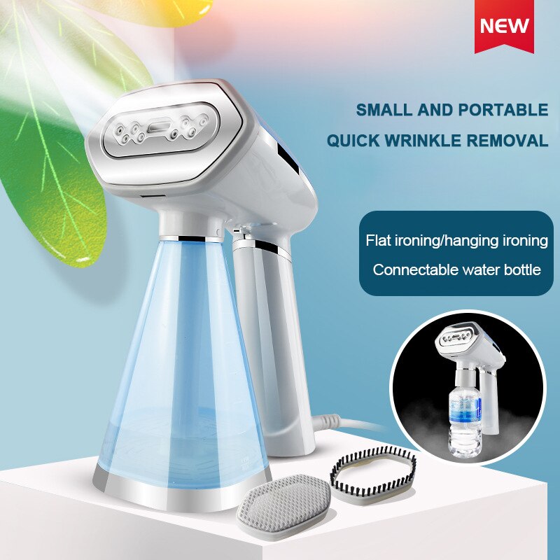 2022 Foldable Clothes Steamer 1600W Powerful Handheld Portable Travel Garment Steamer Steam Iron