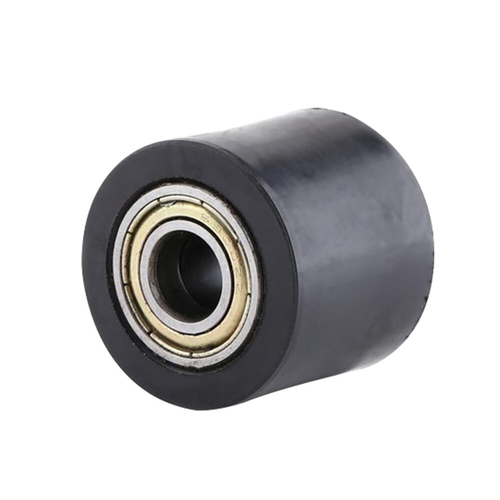 10mm kedjeolja motorcykel motocross atv kedja remskiva roller slider hjulstyrning spännare cepillo cadena motorcykel kedjeolja: Svart