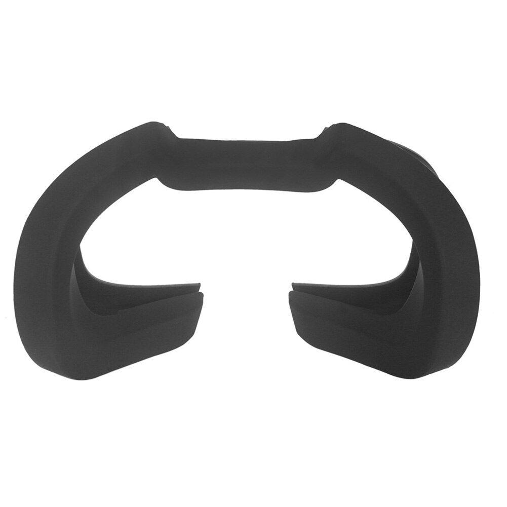 Soft Silicone Breathable Sweatproof Replacement Parts VR Headset Protective Eye Mask Cover Portable Face Pad For Oculus Quest: Black