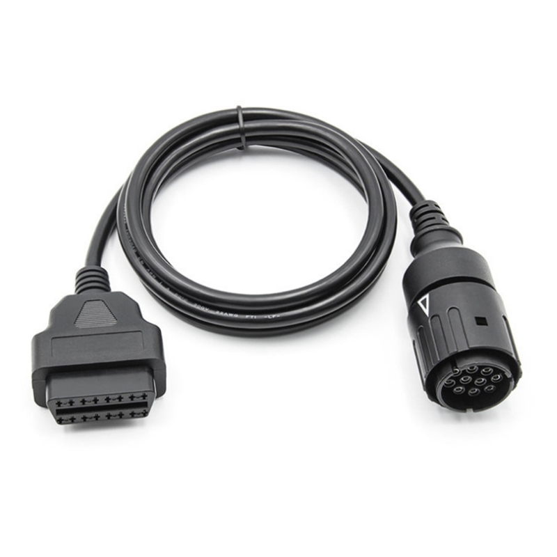 D7YA 10 Pin Naar 16 Pin OBD2 Connector Compatibel Met Bmw-Motorfiets Diagnostische Extension Adapter Kabel Scanner Usb Interface