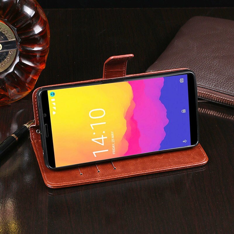 Wallet Case for Prestigio Wize Q3 Case Flip Leather Silicon Phone Bag Cases Cover On Prestigio Wize Q3 Psp3471duo Psp 3471 Duo