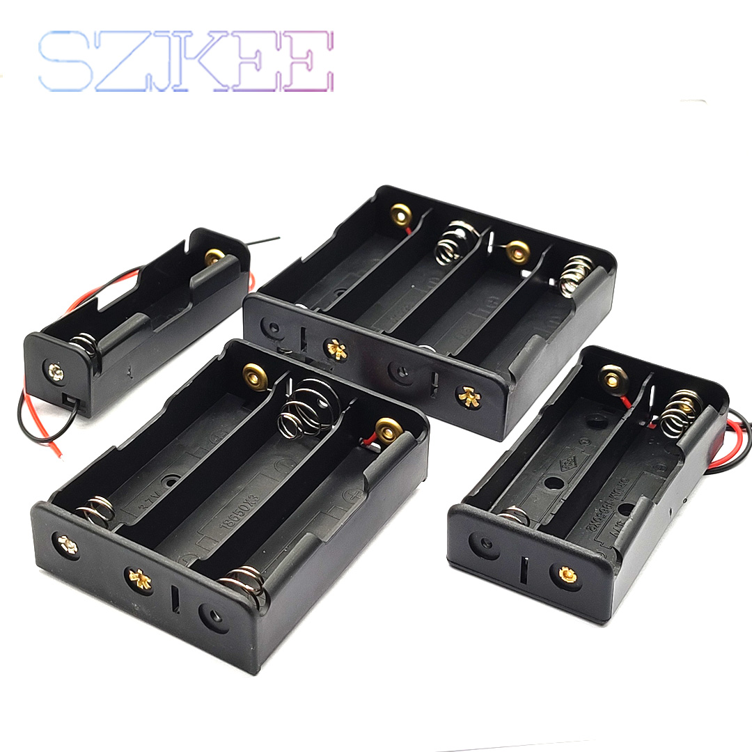 18650 Battery Box 18650 Battery Holder 1/2/3/4 18650 Storage Box 18650 Case Series Connection 18650 Battery Box In Series