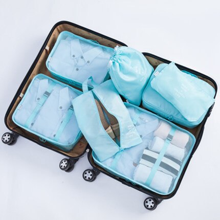 Organizador Para Guardar Roupa Mala wodoodporna torba podróżna akcesoria Para organizator Ropa zestawy walizek torba podróżna Koffer: 4